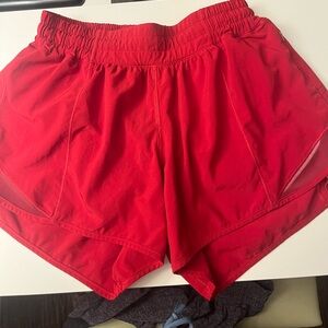 Lululemon red hotty hots
